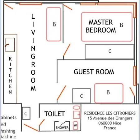 Boutique La Lavande Free Parking Center *